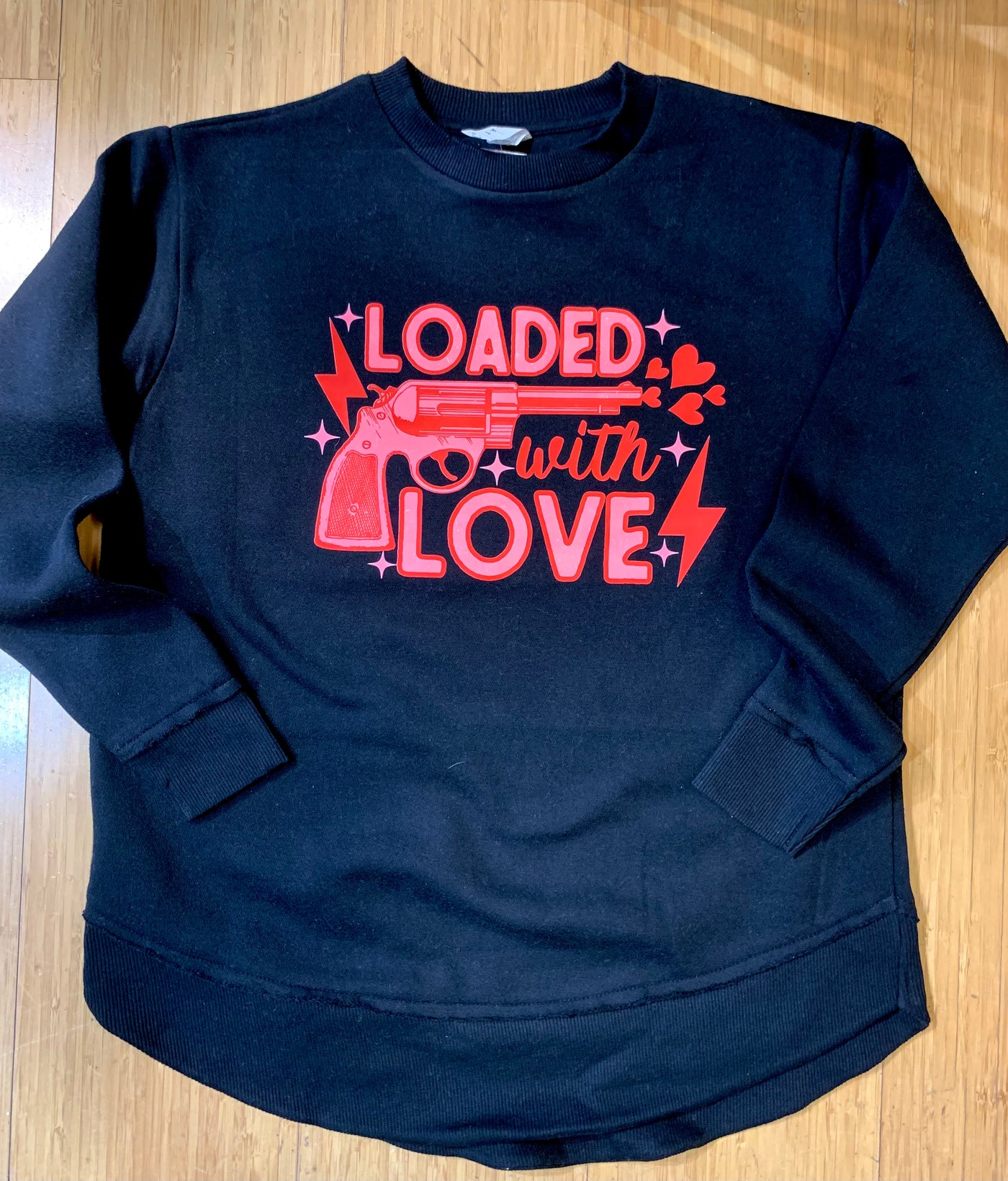 Loaded With Love Fleece Sweatshirt