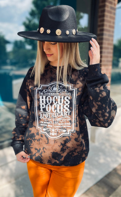 Hocus Pocus Acid Washed Sweatshirt