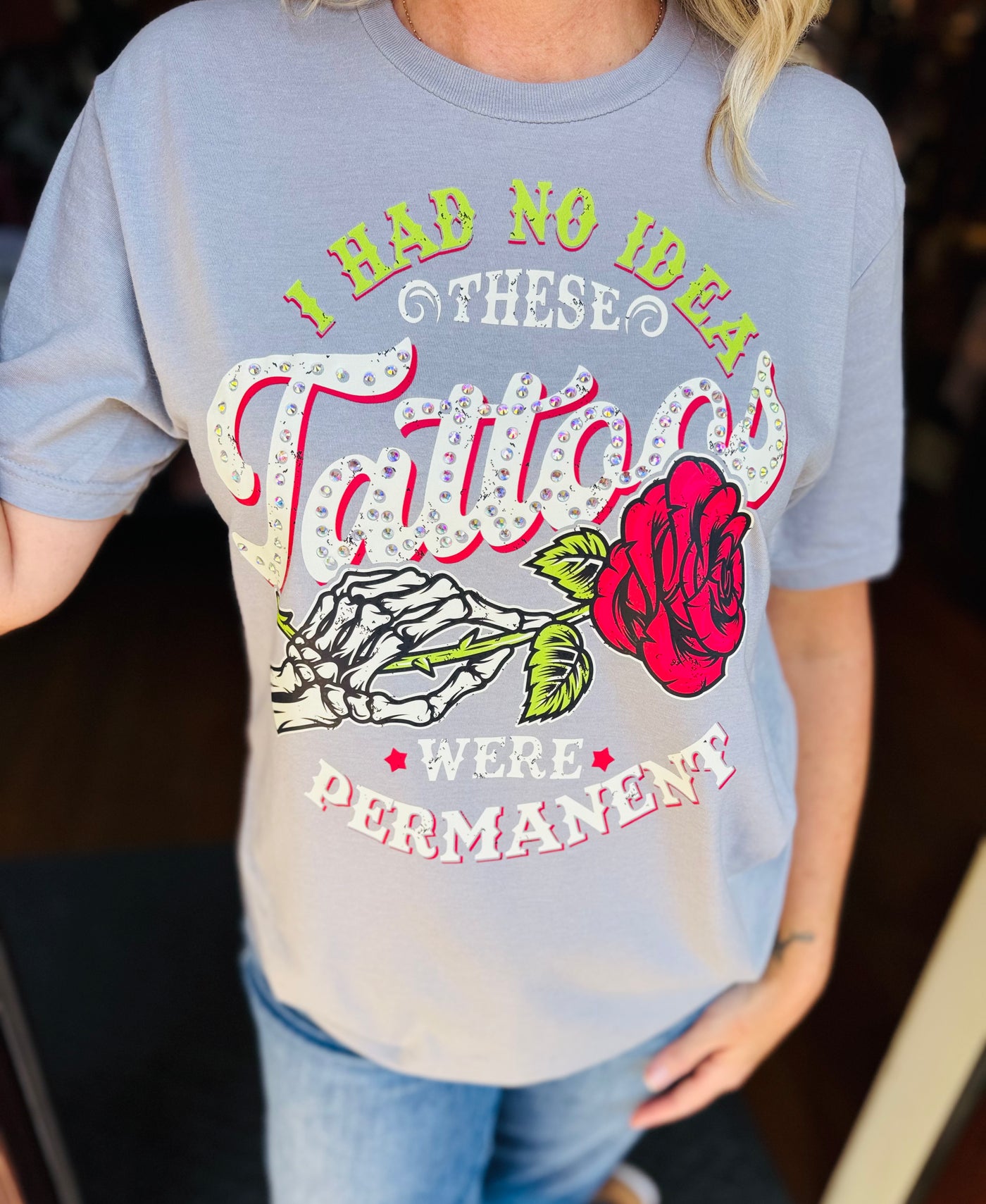 I Had No Idea Tattoo Tee