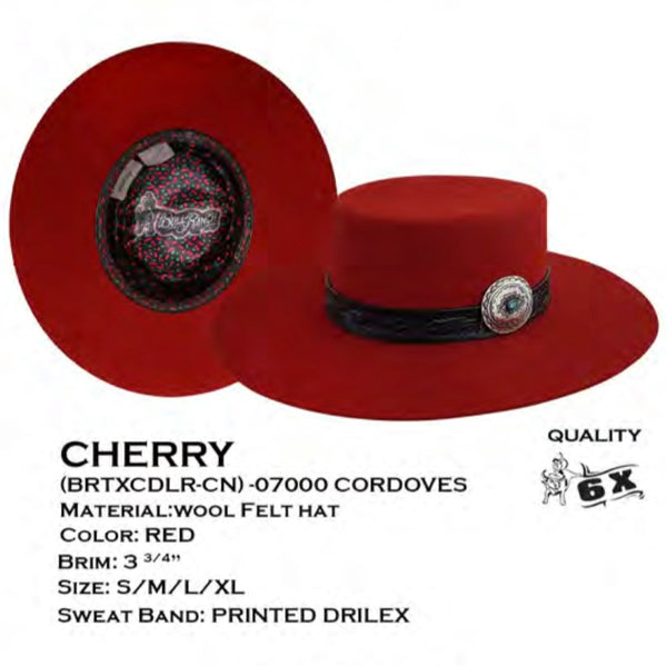Cherry On Top Wool Hat