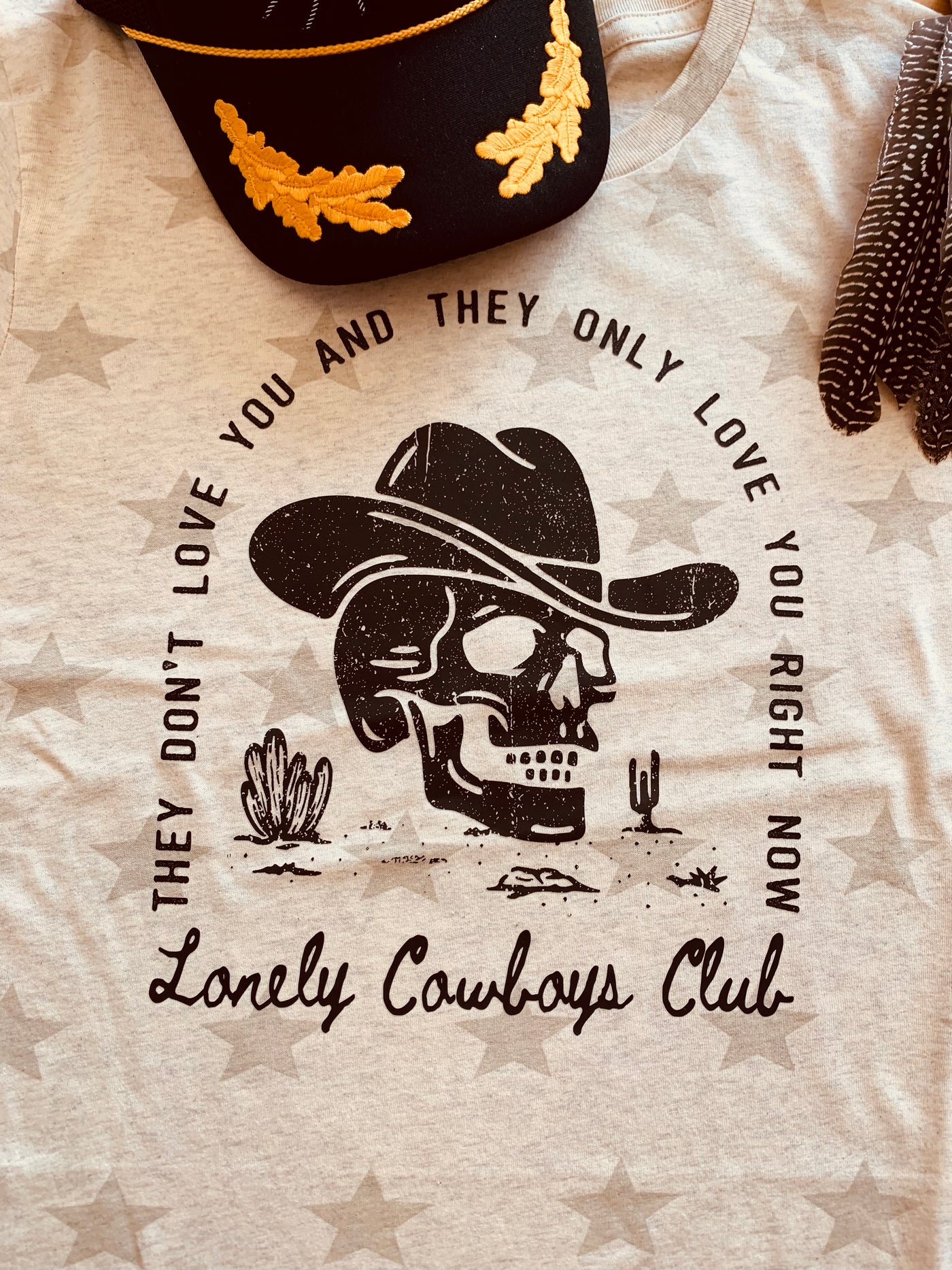 Lonely Cowboys Club Star Tee