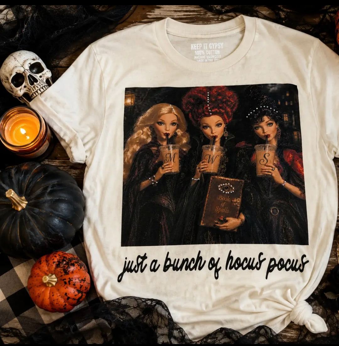 Hocus Pocus Sipping Coffee Tee