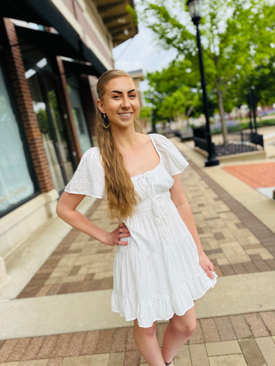 Taylor's Tie Mini Sundress (2 colors)