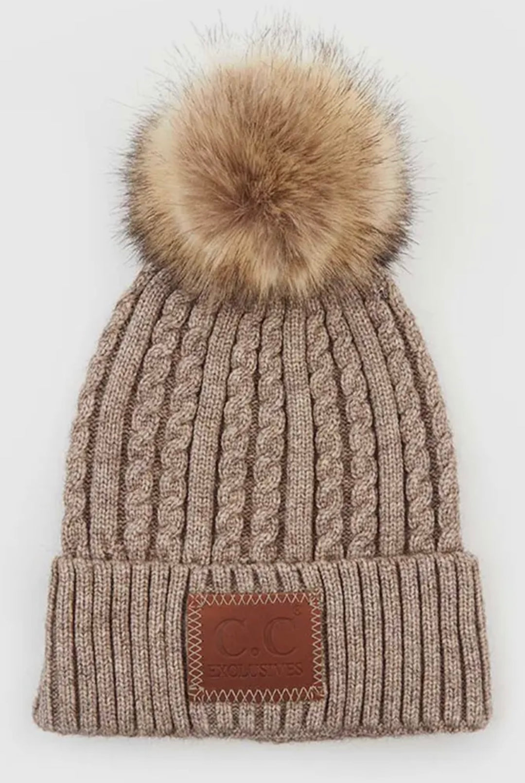 CC Double Braided Winter Beanie