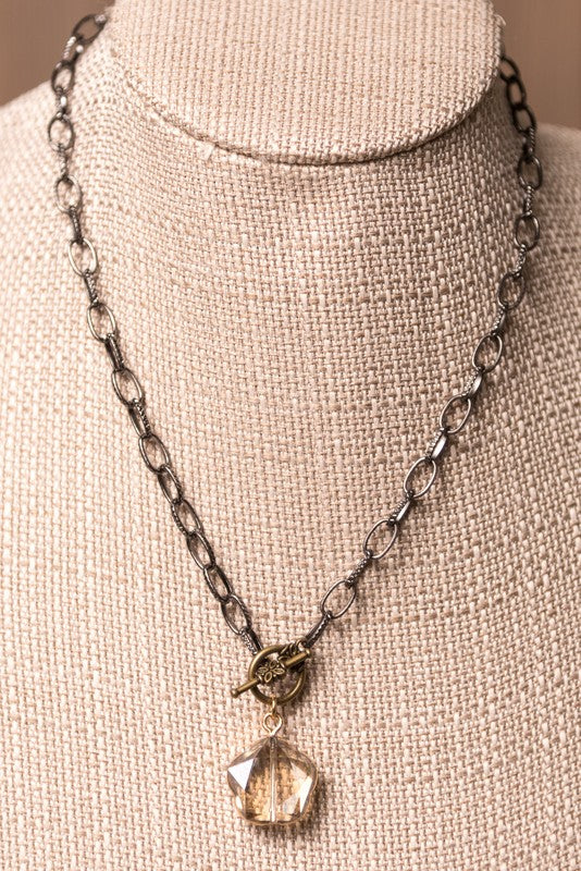Charming Addison Flower Charm Necklace