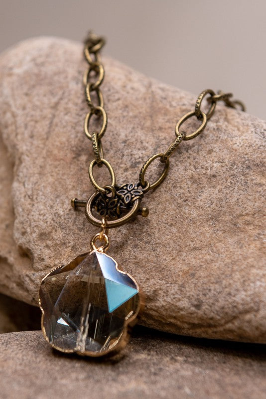 Charming Addison Flower Charm Necklace