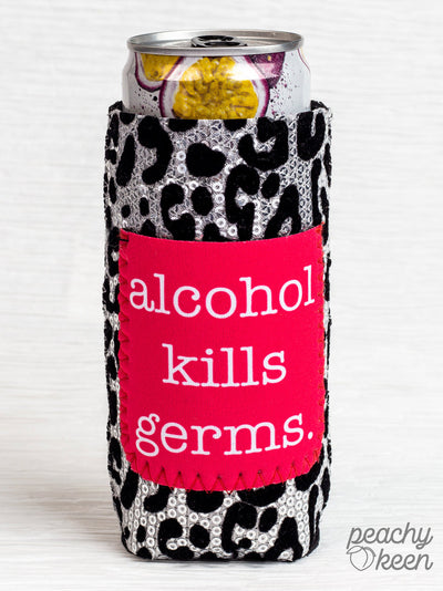 Sequin Slim Can Coozies (4 styles)