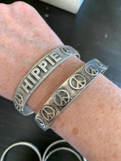 Hippie Metal Bangle Bracelets
