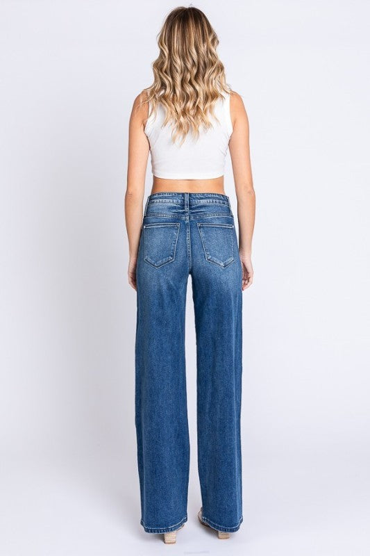 Kelsie Comfort Stretch Wide Leg by Petra