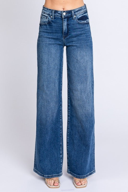 Kelsie Comfort Stretch Wide Leg by Petra