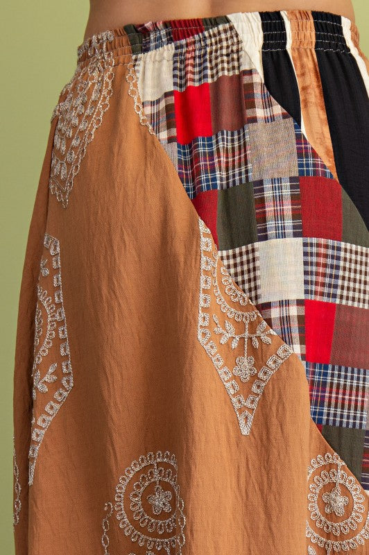 Step Into Fall Maxi Skirt