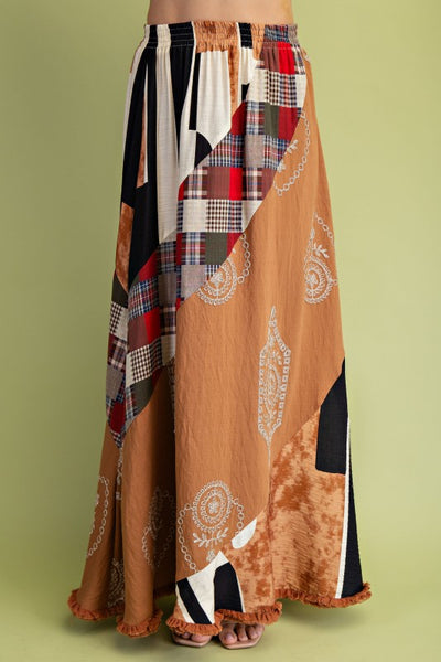 Step Into Fall Maxi Skirt