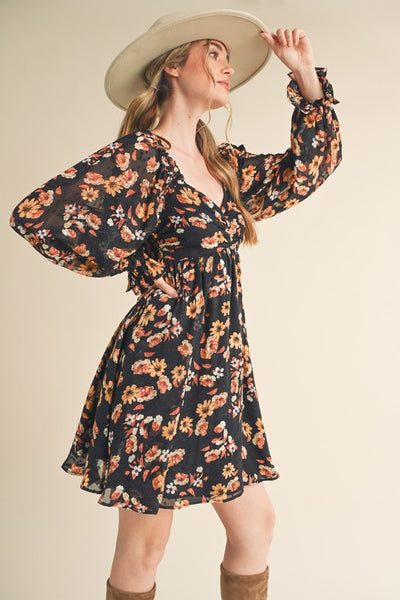 Fall Whisper Mini Dress