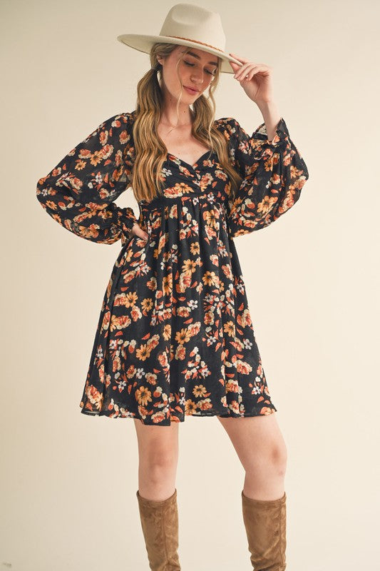 Fall Whisper Mini Dress