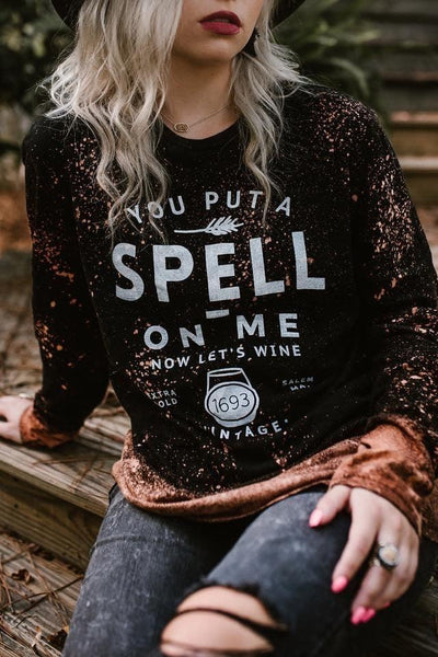 You Put A Spell On Me Long Sleeve Tee