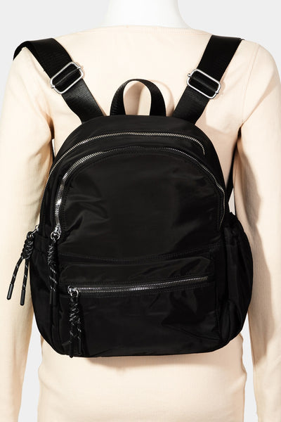 Carmine Nylon Mini Backpack (3 colors)