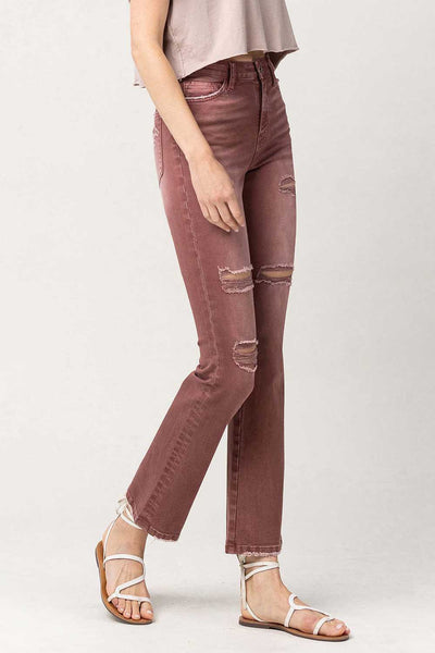 Wine Adroitly Bootcut From Vervet