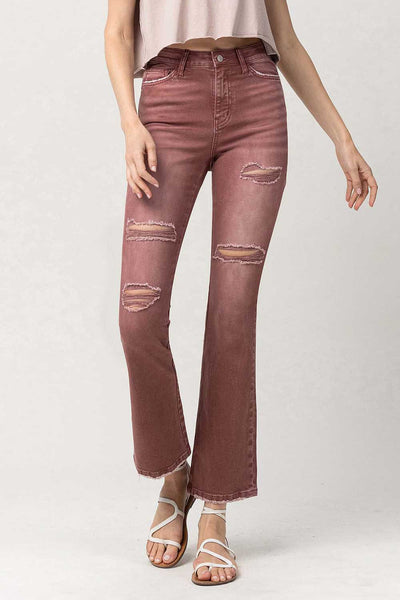 Wine Adroitly Bootcut From Vervet