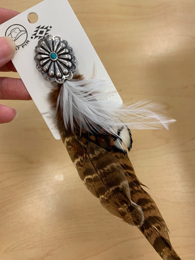 Feather Hat Pin (2 colors)