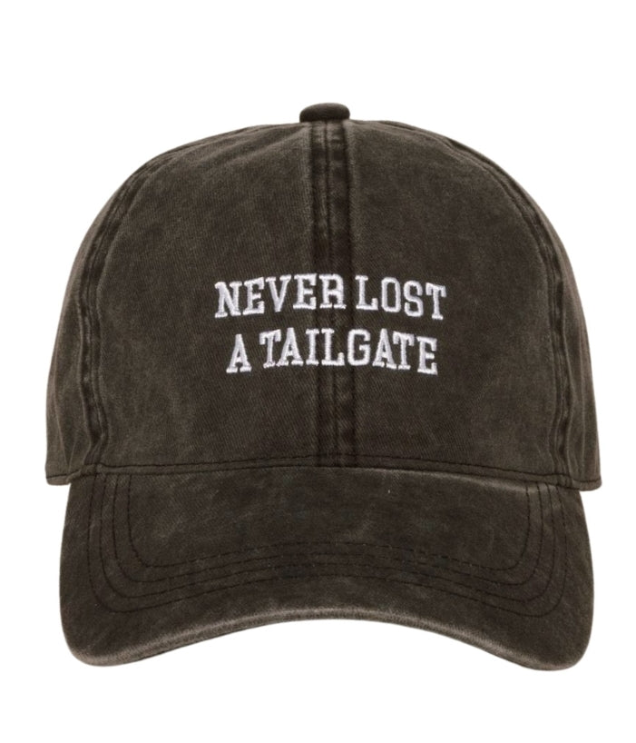 Never Lost A Tail Gate Baseball Cap