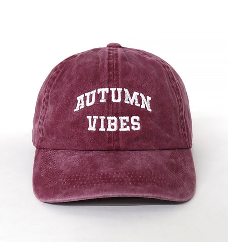 Autumn Vibes Baseball Hat (2 Colors)