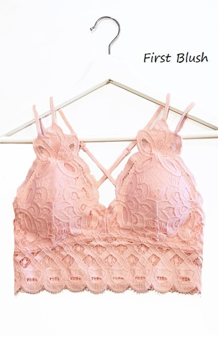 First Blush Lace Bralette