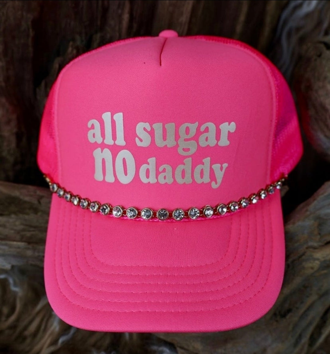 Pink Gold Trucker Hats ( 2 Sayings)