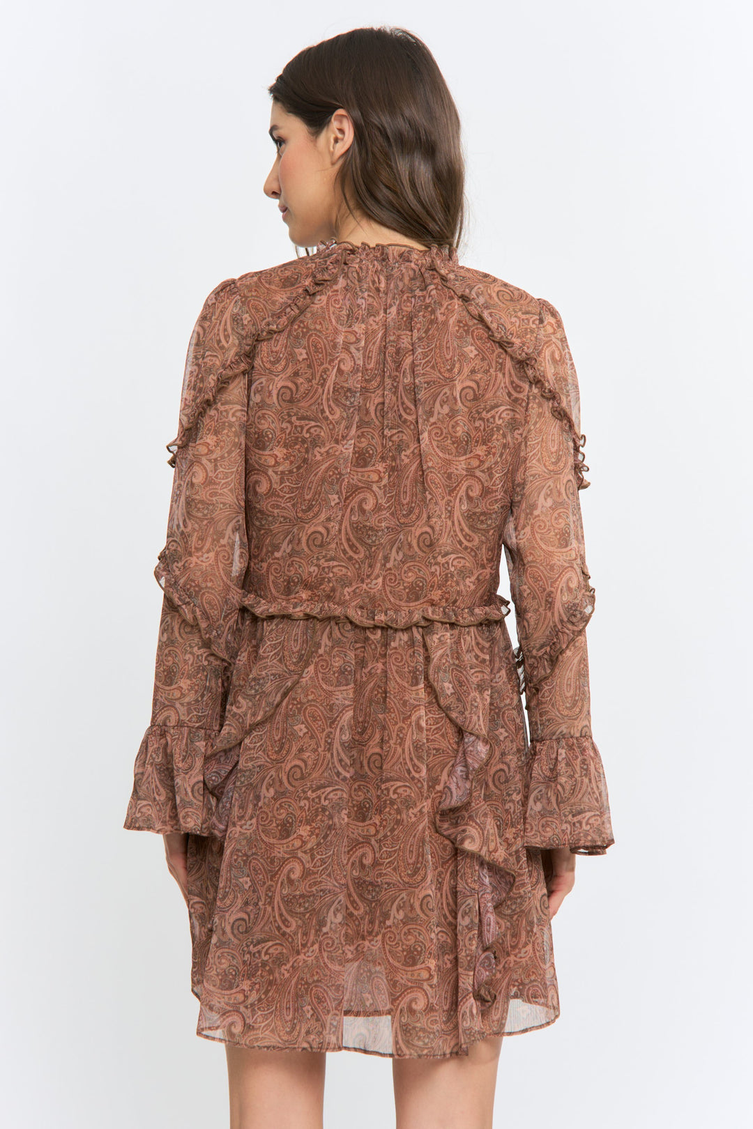 Camellia Paisley Dress