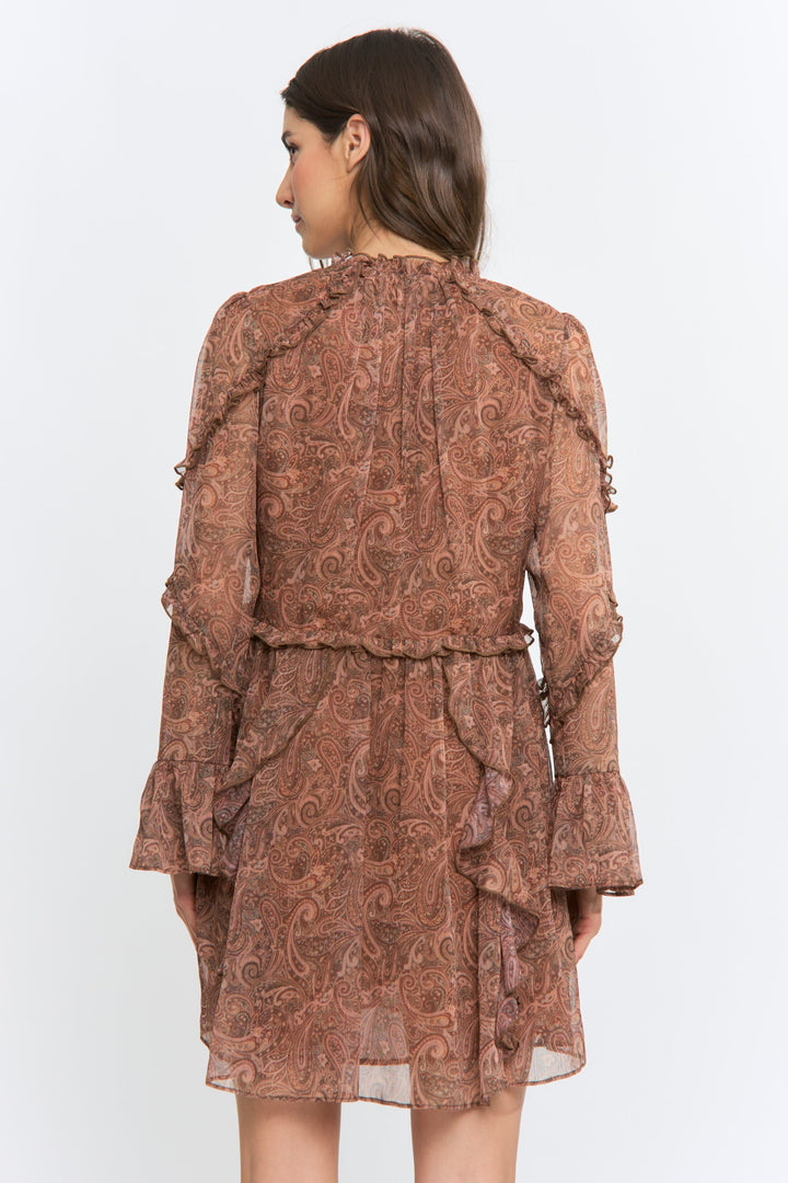 Camellia Paisley Dress