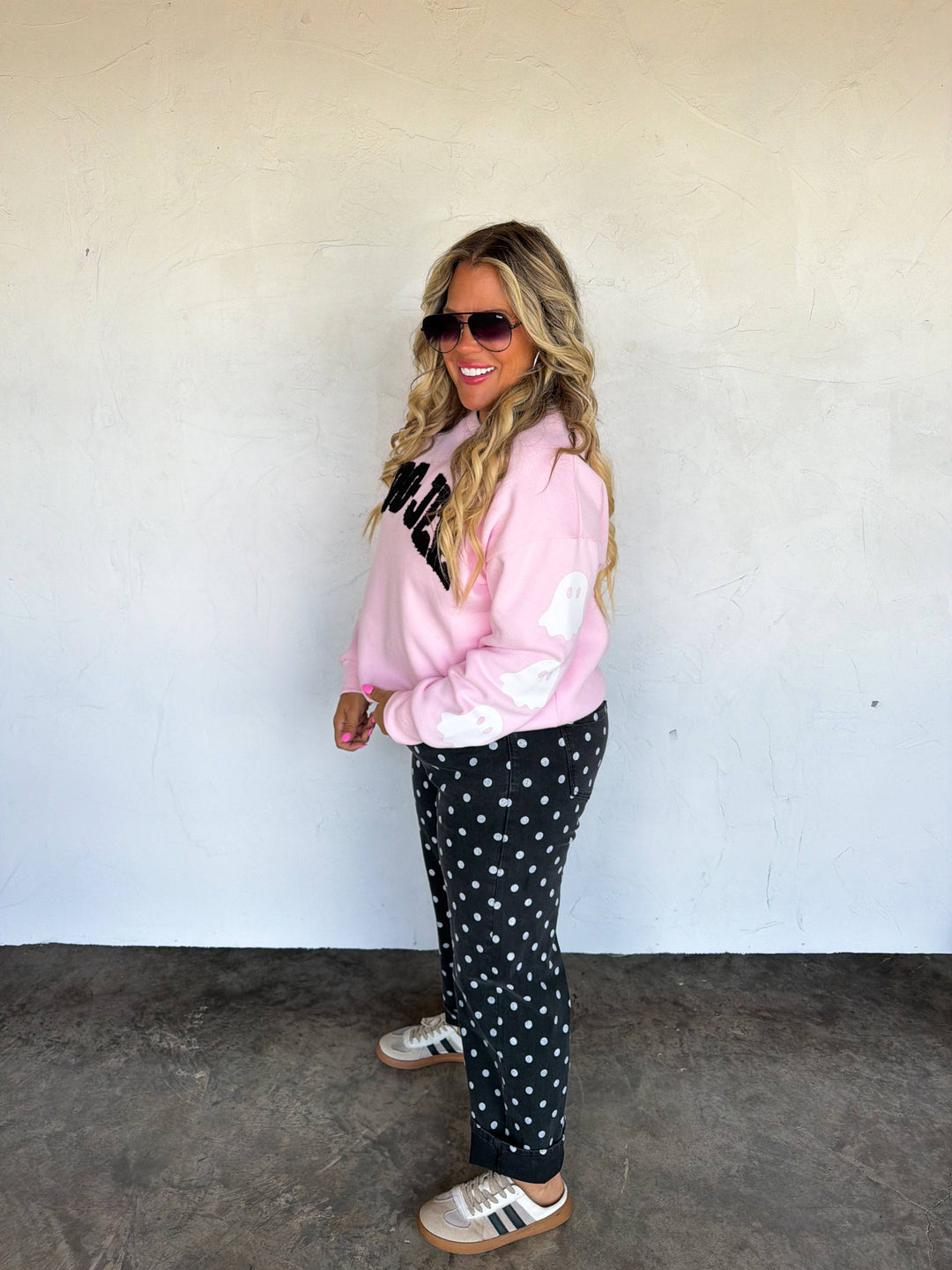 Boo-Jee Soft Pink Pullover
