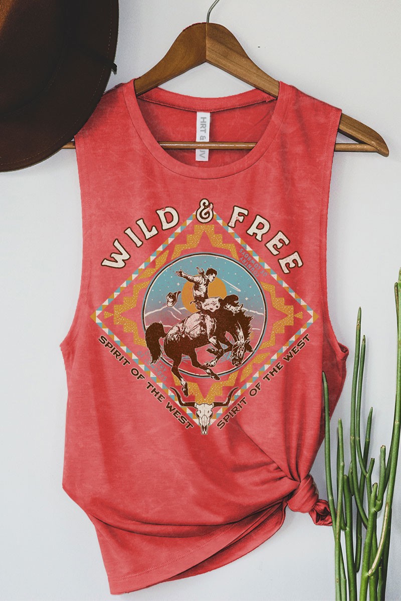 Wild N Free Graphic Tank