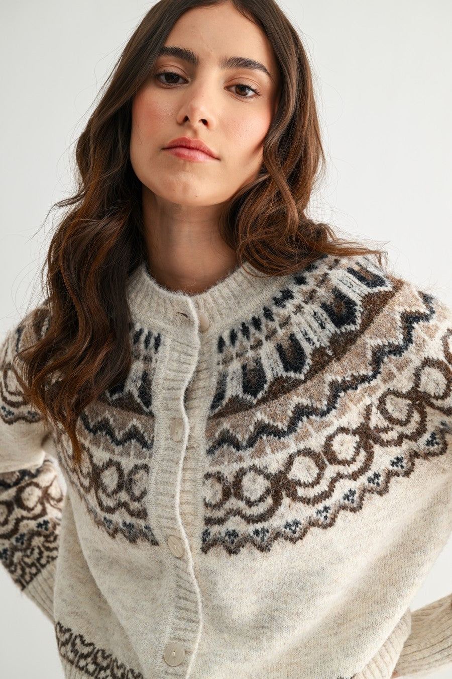 Fall Fair Isle- Oatmeal