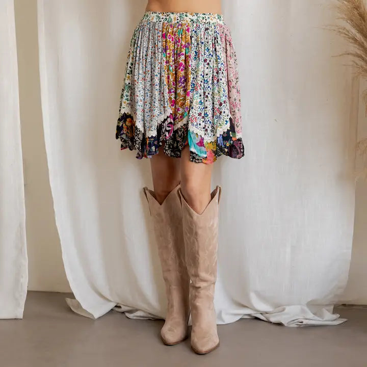 Desert Dreams Festival Mini Skirt