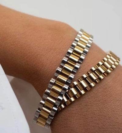 Rol-X Steel Watch Band Bracelet