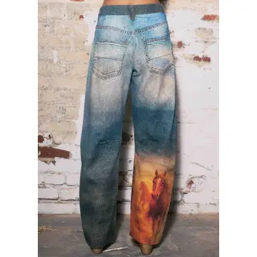 Wild Stallion Barrel Jeans