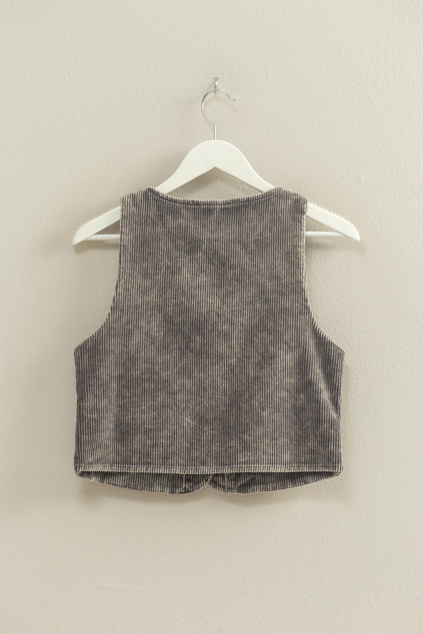 Snow Washed Corduroy Vest (2 colors)