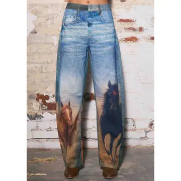 Wild Stallion Barrel Jeans