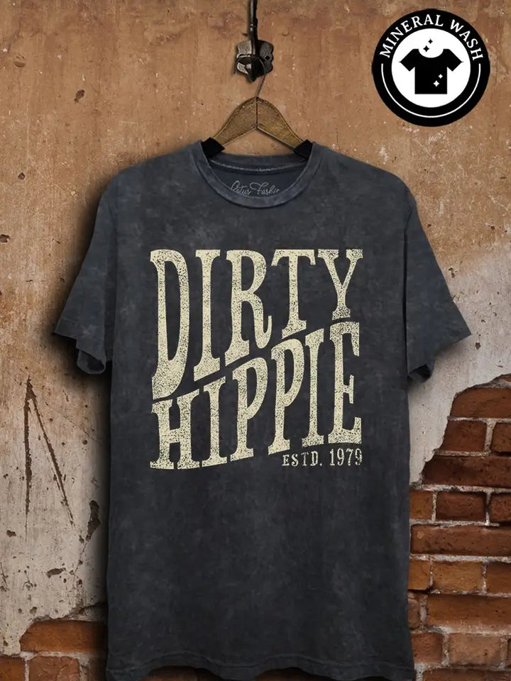 Dirty Hippy Mineral Washed Tee