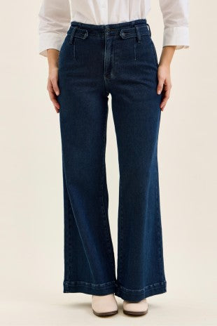 Night Fall Retro Wide Leg Judy Blue Jean