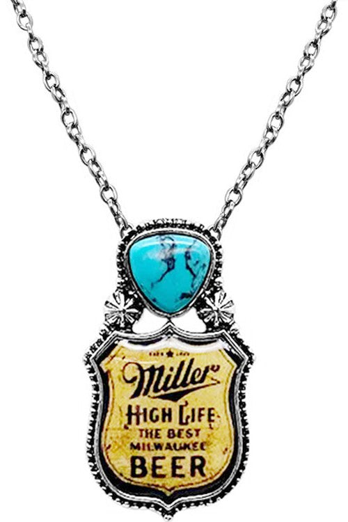 Miller High Life Short Necklace