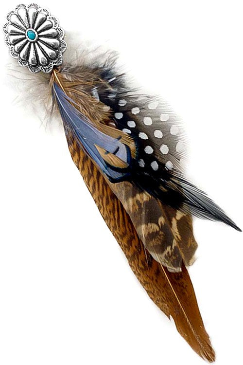 Feather Hat Pin (2 colors)