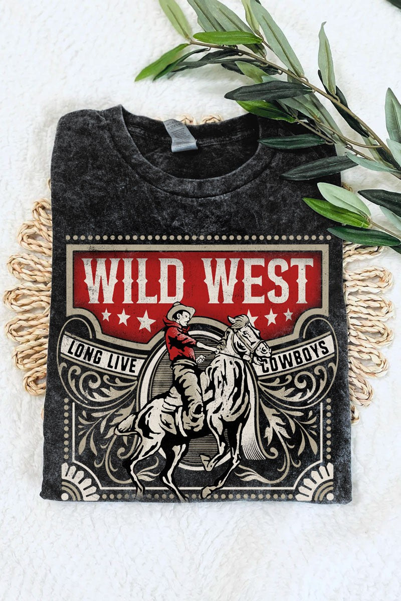 Wild West Cowboy & Horse Tee