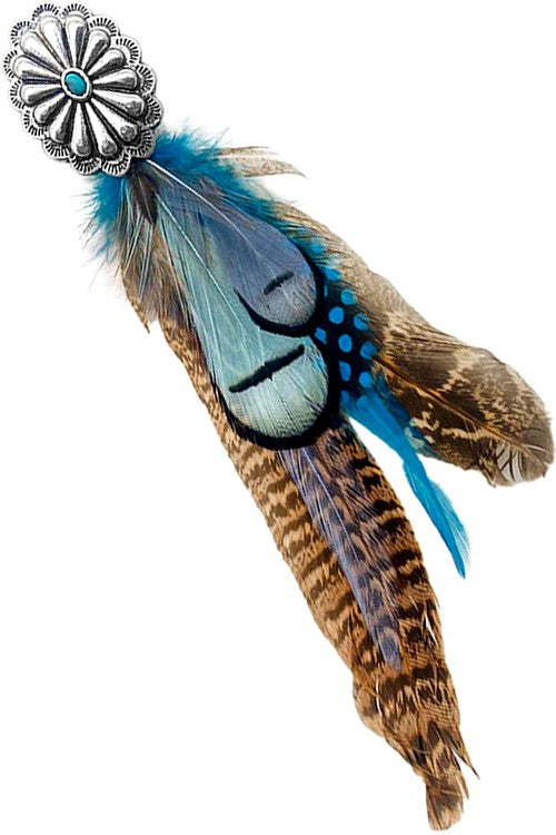 Feather Hat Pin (2 colors)