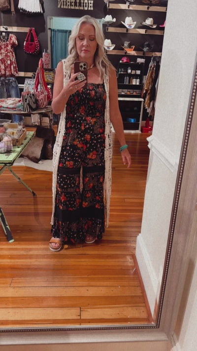 Tangerine Eclipse Jumpsuit