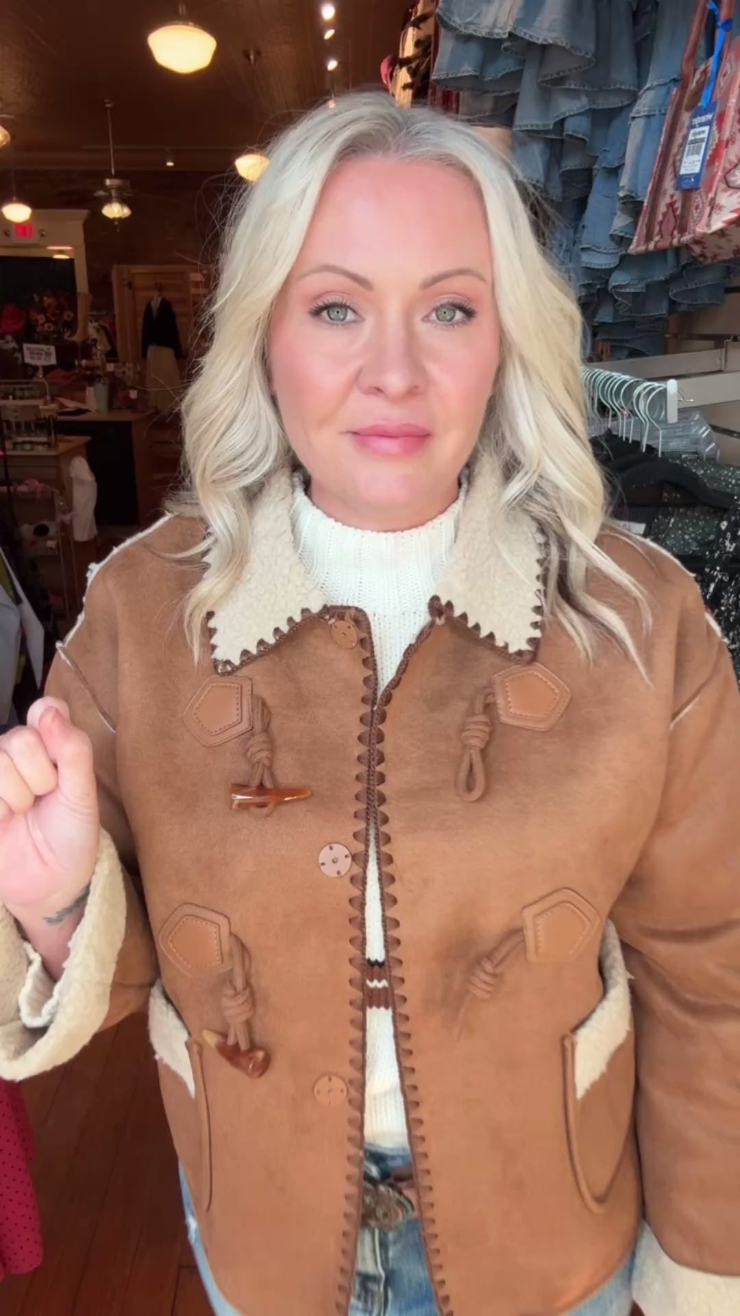 Winter Ready Suede Jacket