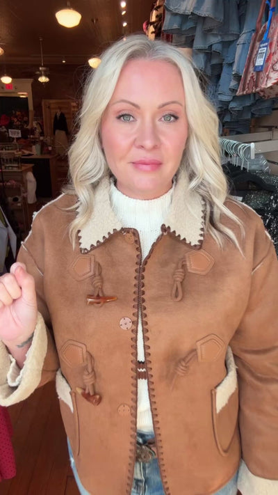 Winter Ready Suede Jacket