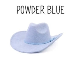 Hadley Suede Cowboy Hat