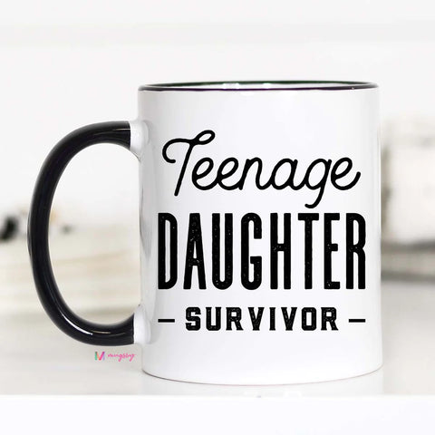 Teenage Girl Survivor Coffee Mug