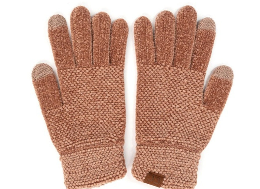 C.C Eco Friendly Chenille Gloves (3 colors)