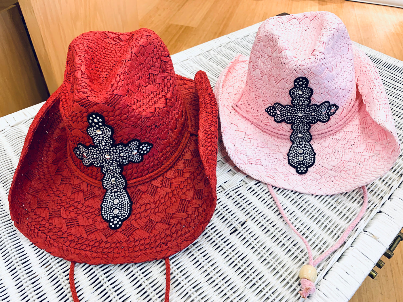 Bling Cross Cowgirl Hat (2 colors)